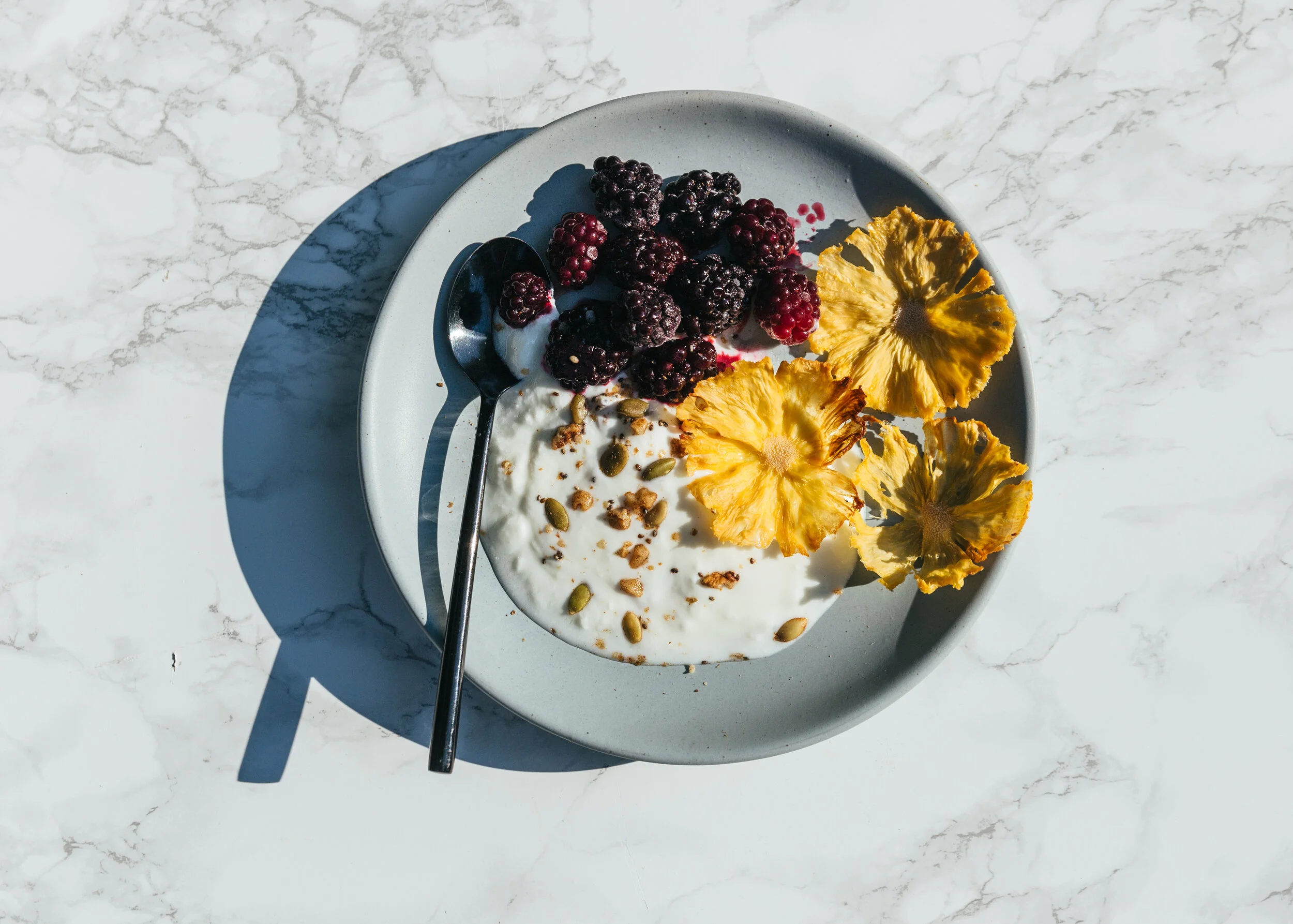 Fruit and yogurt bowl